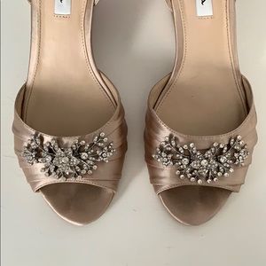 Champagne Crystal Wedges